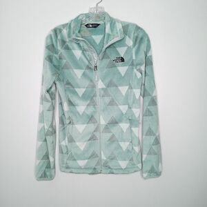 The North Face zip up fleece jacket size XS